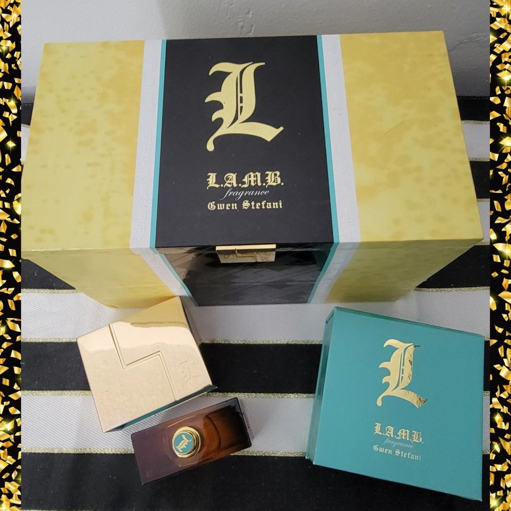 L.A.M.B. Fragrance Box with Perfume and Bracelet